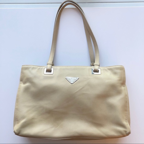 Prada Vintage Shoulder Bag - Soft Calf Leather - Picture 1 of 11